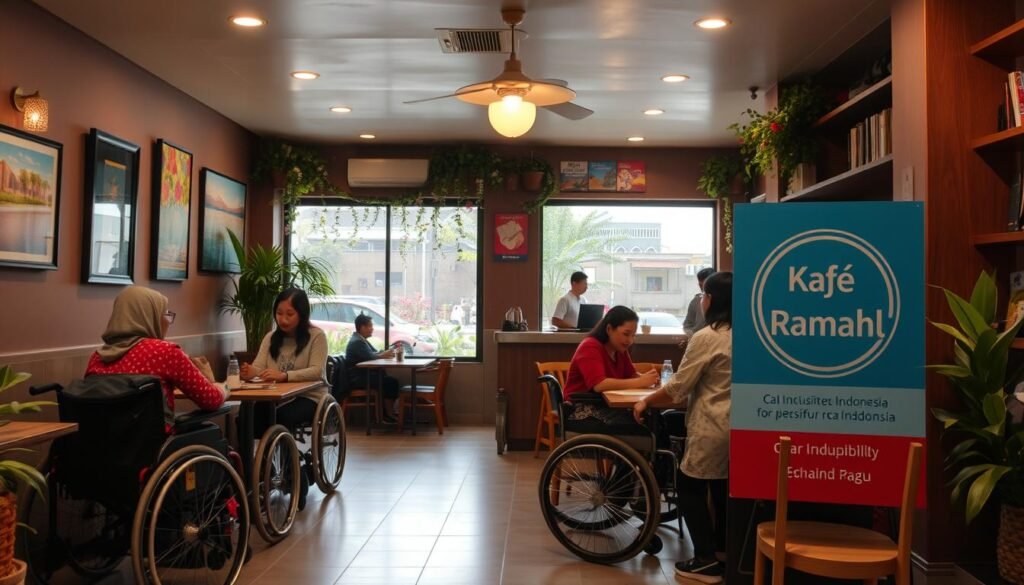 Kafe Ramah Difabel di Indonesia