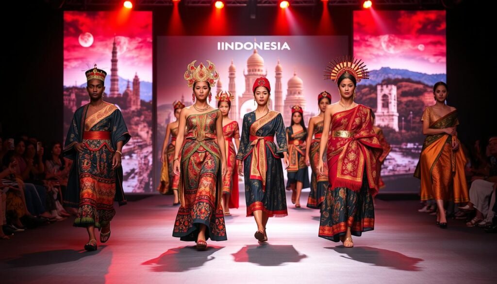 penampilan fashion keanekaragaman budaya nasional