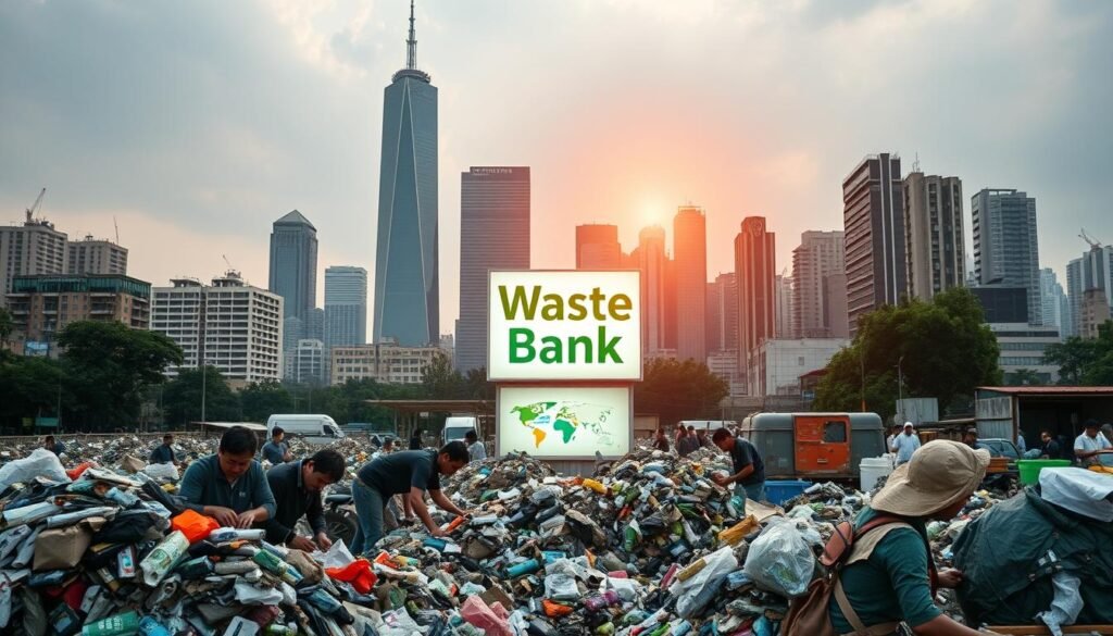 tantangan implementasi bank sampah