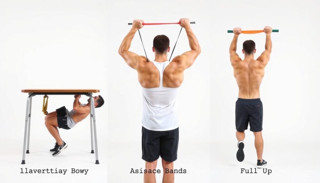 Variasi latihan pull dalam teknik bodyweight training untuk punggung Variasi latihan pull dalam teknik bodyweight training untuk punggung